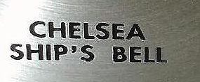 Chelsea Clock c. 2005 stamped metal