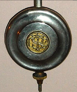 Seth Thomas Pendulum c. 1880 stamped metal