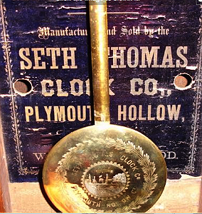 Seth Thomas c. 1868 paper label 3