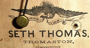 Seth Thomas c. 1880 paper label
